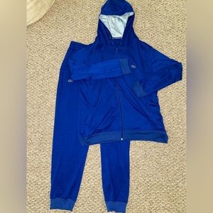 MENS LACOSTE SWEATSUIT